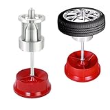 KEESUNG Auto Auswuchtmaschine, Reifenausgleicher Auswuchten Werkzeug Auswuchtgerät Tragbare Montageständer Wuchtmaschine Reparaturwerkzeuge für Meisten Autos Und Leichten Lastwagen