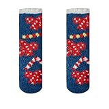 Generisch Damen Socken Weihnachtssocken Baumwolle mit Komfortbund ohne Naht Damen Lustige Bunte Socken Baumwolle Neuheit Motiv Strümpfe amazon outlet shop