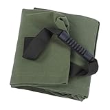 Gogogmee Gartenabfallsack Laubsack Für Gartenabfälle Stabil Und Robust Faltbar Aus Hochwertigem Polypropylen Ideal Für Laub Rasenschnitt Und Pflanzenreste Militärgrün