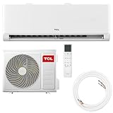 TCL Split Klimaanlage 9000 BTU (2,6 kW) Modell: BreezeIN mit Sprachsteuerung, WIFI für Räume bis 26m²