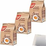 usy Bundle für Gut&Günstig Kaffeepads Caffe Crema 3er (3x280g Packung) + usy Block