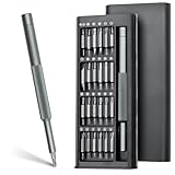 VEGCOO Mini Schraubenzieher Set, 49-in-1 Profi mit S2-Stahl (HRC65+) Magnetischer Präzisionsschraubendreher, als Feinmechaniker Werkzeug Set und Uhrmacherwerkzeug Set mit rutschfestem Griff