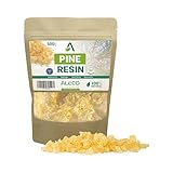 ALECO Reines Kiefernharz, Kolophonium, natürliches Epoxidharz, Granulat, Latex, Basteln, Holzbehandlung, Klebstoff, 500 g