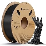 ANYCUBIC Filament 1.75 PLA Schwarz, 1kg 3D Drucker Filament PLA, Filament 3d Druckmaterialien, Vakuumverpackung, RFID für Intelligentes Drucken