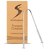 Zungenschaber, Edelstahl, wiederhergestellter Geschmack, U-Form, Zungenreiniger, Werkzeug, reduziert Mundgeruch, flexibles Design, Metall, robuste Schaber, Männer und Frauen, Hygiene und Selbstpflege