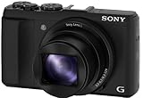 Sony DSC-HX50 Digitalkamera (20,4 Megapixel, 30-fach opt. Zoom, 7,6 cm (3 Zoll) LCD-Display, Full HD Video, WiFi) mit 24mm Sony G Weitwinkelobjektiv schwarz