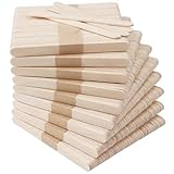 Handi Stitch 1000er Pack Holzstäbchen zum Basteln - 1000x Holz Holzspatel - 11 x 1 cm Holzstäbe zum Basteln - 1000er Set Holz - 1000 Stiele zum Basteln