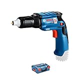 Bosch Professional 12V System Akku Trockenbauschrauber GTB 12V-11 (Drehmoment hart/weich: 11/3 Nm, inkl. L-BOXX, ohne Akku/ Ladegerät)