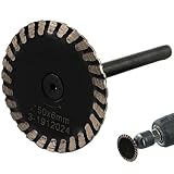 Diamantsägen Blätter 50 mm/2 Zoll kleine robuste Diamantklinge mit Griffgravier -Schneiddiehbaum -Rotationswerkzeugzubehör für Betongranitsandstein |.Klingen
