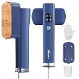 Sundu Steamer Dampfglätter Reise, Dampfbügeleisen für Kleidung, 2-in-1 Reisebügeleisen Steam iron, 15s schnelles Aufheizen Steam, Reisedampfglätter mit LED Display, 4 Bügelmodi