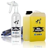 Shibox Fahrradreiniger - 3 Liter I extra ergiebiger Bike Cleaner - Zweiradreiniger I Ideal für die komplette Fahrrad Reinigung und Fahrradpflege | Premium Fahrrad Putzmittel