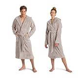 Möve Superwuschel Kapuzenmantel, Bademantel, Größe L, Cashmere