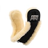 Merauno® Lammfell Sattelgurt Dressur Kurzgurt Mondgurt