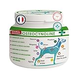 Osteocynolin für Hunde 400 g - Nahrungsergänzungsmittel für Gelenke & Knochenwachstum - Calcium & Vitamine - feste Crocs - Pulver mit Dosierlöffel - Welpe, Erwachsene & Senior