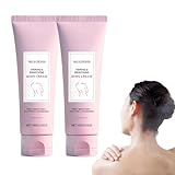 Champagner straffende Körpercreme, straffende Körperlotion, Deep Hydration Nourishing Cream für Magen, Oberschenkel, Gesäß, Multi Effect Firming Moisturizer, für Vitamin C. (2 STÜCKE)