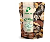 PlantLife BIO Nussmischung 'Big Crunch' 650g - Premium Nuss Mix aus Rohen, Ungerösteten Nüssen, Kernen und Samen