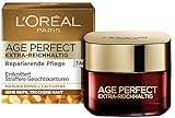 L'Oréal Paris Tagespflege für Frauen: für straffe Haut und intensive Pflege mit Manuka Honig und Calcium B5, Age Perfect Extra Reichhaltigkeit1x 50ml