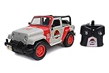 Jada Jurassic Park RC Jeep Wrangler 1:16, RC Auto, RC Spielzeug, RC Auto Kinder, bekannt aus der Filmreihe