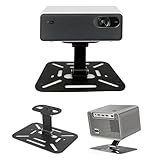 UOCAI Beamer Halterung Beamer Ständer Stativ Halterung 360°Drehbar, Projektorständer für Projektor Wall Ceiling Mount, für Projektor mit 1/4'' Schraube Schnittstelle Schwarz