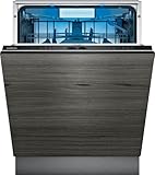 Siemens SN87YX03CE iQ700 Smarter Geschirrspüler Vollintegriert, 60 cm breit, Besteckschublade, glassZone schonende Reinigung Ihrer Gläser, varioSpeed Plus on demand der Spül-Turbo, emotionLight