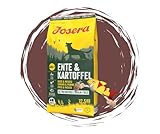 Josera - Hundefutter - Josera Exclusive Ente & Kartoffel - Getreidefreies Trockenfutter - 12,5 KG + Goodie Hai