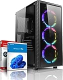 shinobee High-End Raytracing Gaming PC AMD Ryzen 9 6900HX 16 Threads 4.90GHz • 8GB AMD Radeon RX 680M • 32 GB DDR5-4800 • 1000GB SSD • Windows 11 • WLAN • Gamer PC Computer Gaming Rechner - 7807