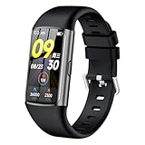 Tipmant Fitness Tracker, 1.47' HD Touchscreen Smartwatch mit Pulsuhr, Schlafmonitor, Schrittzähler, Kalorien,SpO2, Fitness Uhr IP68 Wasserdicht Smart Watch Fitnessuhr für Damen Herren