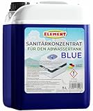 Sanitärflüssigkeit I Blue I Sanitärkonzentrat I 5 Liter I Campingtoilette Abwassertank I WC Sanitärflüssigkeit für Abwassertank der Campingtoilette I Sanitärzusatz I Toilettenzusatz