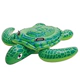 Intex Lil' Sea Turtle Ride-On - Aufblasbarer Reittier 58001 Blau 335 x 335 cm