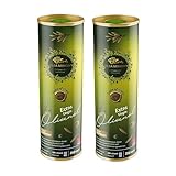 Extra Natives Olivenöl 2X0,75 Liter, Kaltgepresst, Kanister mit Ausgießer, Von der griechischen Insel Kreta, Griechisches Olivenöl aus Kreta, Cold Pressed Extra Virgin Olive