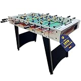 BEST SPORTING Tischkicker Kinder & Erwachsene | Kickertisch Spiele, Tischfussball & Fußball Spielzeug – inklusive 2 Kickerbälle, höhenverstellbare Füße, Antirutsch-Griffe, Nation Design