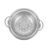 BRIGHTFUFU 2st Küchensieb Schlüsselanhänger Kratzfeste Stoßfänger Haushaltssteckdosenabdeckung Anti-schritt-stoßstangen Käsebehälter Auto Glühbirne Pin-aufhänger Rostfreier Stahl Silver