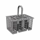 Recamania Original Besteckkorb Whirlpool Bauknecht 488000386607 | Ersatz für Unterkorb Geschirrspüler | Kompatibel mit Ariston, Hotpoint, Ignis, Indesit & Scholtes | Maße 205x160x220 mm