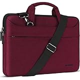 DOMISO 10.1 Zoll Tablet Tasche Aktentasche Wasserdicht Laptop Schultertasche Notebooktasche Business für 9.7' Samsung Galaxy Tab/9.7' 10.5' iPad Pro/10.1' Lenovo Tab 4 10 Plus/Asus/Acer/HP,Fuchsie