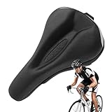 Fahrradsattelkissenbezug, Fahrradsitzkissen | Fahrradsitz Hohlsattelbezug gepolstert | Ergonomisch gepolsterter Fahrradsattel-Kissenbezug für Heimtrainer, Radfahren