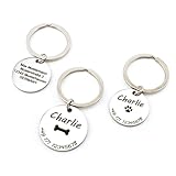 Generisch Hundemarke mit Gravur | Hundezubehör | Hundemarke personalisiert | Hundehalsband mit Namen | ⌀25mm/⌀30mm | Edelstahl | Für Hundehalsband personalisiert | Katzen | Hunde | Tiere (30 mm)