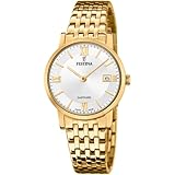 Festina Damen Analog Quarz Uhr mit Edelstahl Armband F20021/1