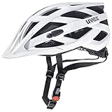 uvex i-vo cc - leichter Allround-Helm für Damen und Herren - individuelle Größenanpassung - erweiterbar mit LED-Licht - white matt - 52-57 cm