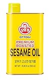 OTTOGI 100 % reines Premium geröstetes Sesamöl, perfekt geröstet, traditionelles koreanisches Öl, 500 ml