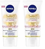 NIVEA Luminous630® Anti-Flecken-Handcreme, 50 ml, Anti-Aging-Handcreme zur Reduzierung und Vorbeugung von Flecken, Anti-Aging-Handcreme mit LSF 15 (Packung mit 2)