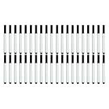 ROYJJ Whiteboard-Marker, radierbar, für Schule, Büro, Whiteboard, Kreidetafel, Schreiben, Zeichnen, löschbar, 40 Stück