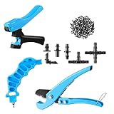 Vielseitiges Tropfbewässerungswerkzeug-Set enthält 2-in-1-Lochschneider und 115 Bewässerungsstopfen