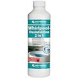 HOTREGA Whirlpool Reiniger 500ml - Konzentrierte Desinfektion & Entkalkung für alle Whirlpool-Systeme