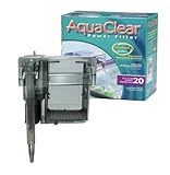 AquaClear Power Filter 20 Aquarien Außenfilter Clip-on- Filter, für Aquarien von 18L bis 76L, 6W