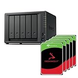 Synology Diskstation NAS DS1525+ Bundle Seagate Ironwolf 5 Bay, 8GB RAM (40TB)