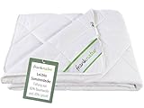 franknatur Sommerdecke 135x200 - Füllung 80% Baumwolle und 20% Tencel Lyocell Bettdecke Sommer waschbar