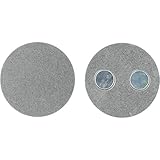 UNITEC Magnethalterung für Rauchmelder mini | 40 mm Durchmesser | extrem stark | selbstklebend