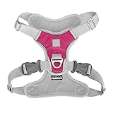 Haustier-Leine-Weste, reflektierend, verstellbares Oxford-Stoffgeschirr mit Schnellverschluss-Schnallen für Hunde, Katzen, Outdoor-Gehen, Sicherheitsausrüstung (S)