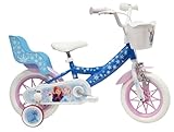 TECNOBIKE SHOP - VENDITA ACCESSORI GIOCATTOLI Mädchenfahrrad Denver Albri Frozen - Größe 12 Zoll
