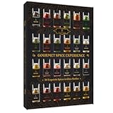 Gewürz-Geschenk-Set – 24 Gourmet-Gewürze zum Kochen, Grillen, Reiben, gemischte Gewürze, Kräuter, Gewürze und Gewürze, Allzweck-Würze, Kochgeschenke für Männer, Frauen, Geburtstag, Weihnachten,